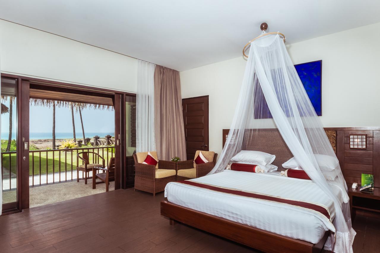 Eskala Hotels And Resorts Ngwesaung Exterior foto