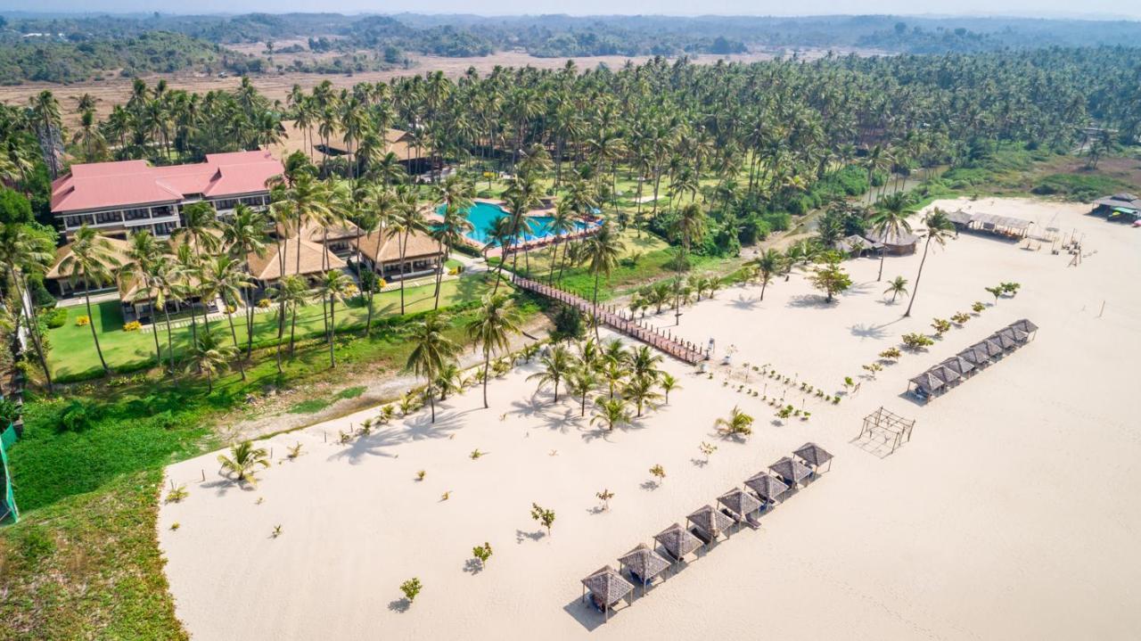 Eskala Hotels And Resorts Ngwesaung Exterior foto